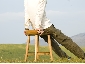 SUN SET STOOL oak